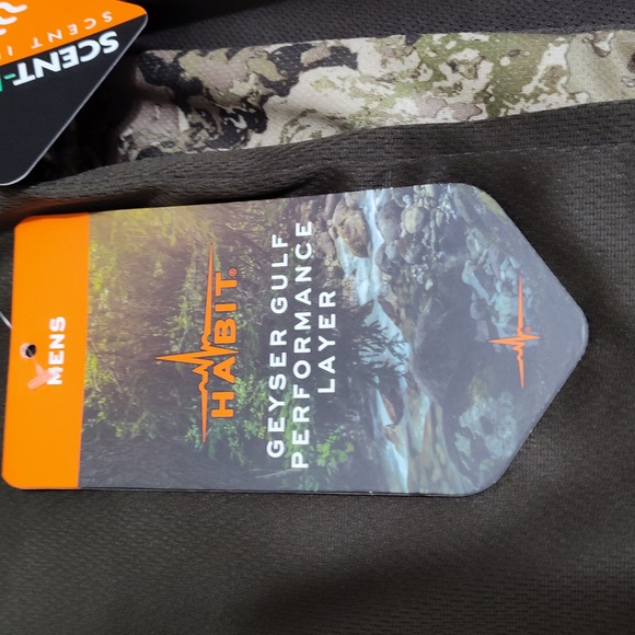 Habit Men's Camouflage Long Sleeve Shirt, Size Large (NWOT) - Picture 6 of 8